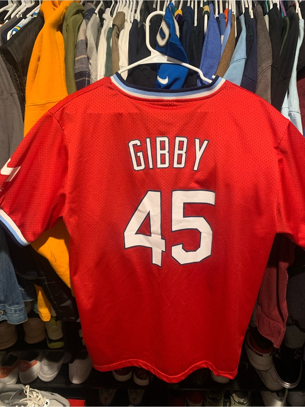Bob Gibson  'Gibby 45' Mesh Baseball Jersey